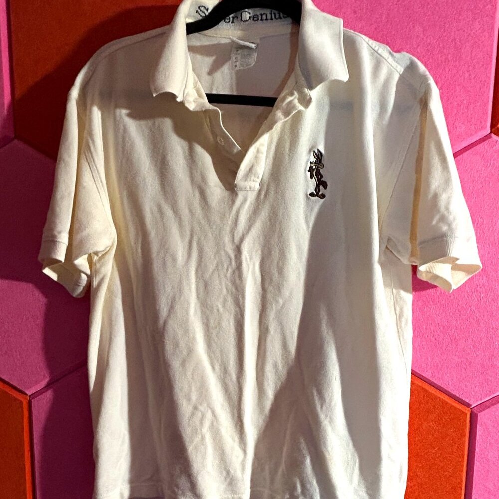 ✨ 90's Wile E. Coyote Warner Bros. Polo ✨